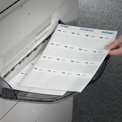 ABB WES-12112 EDV-bedruckb. Venyl-Bogen 228x203mm, 38,1x12,7x12,7mm, - 8mm Ø, 64 Markierer 7TAA016420R0002  - 25 Stück