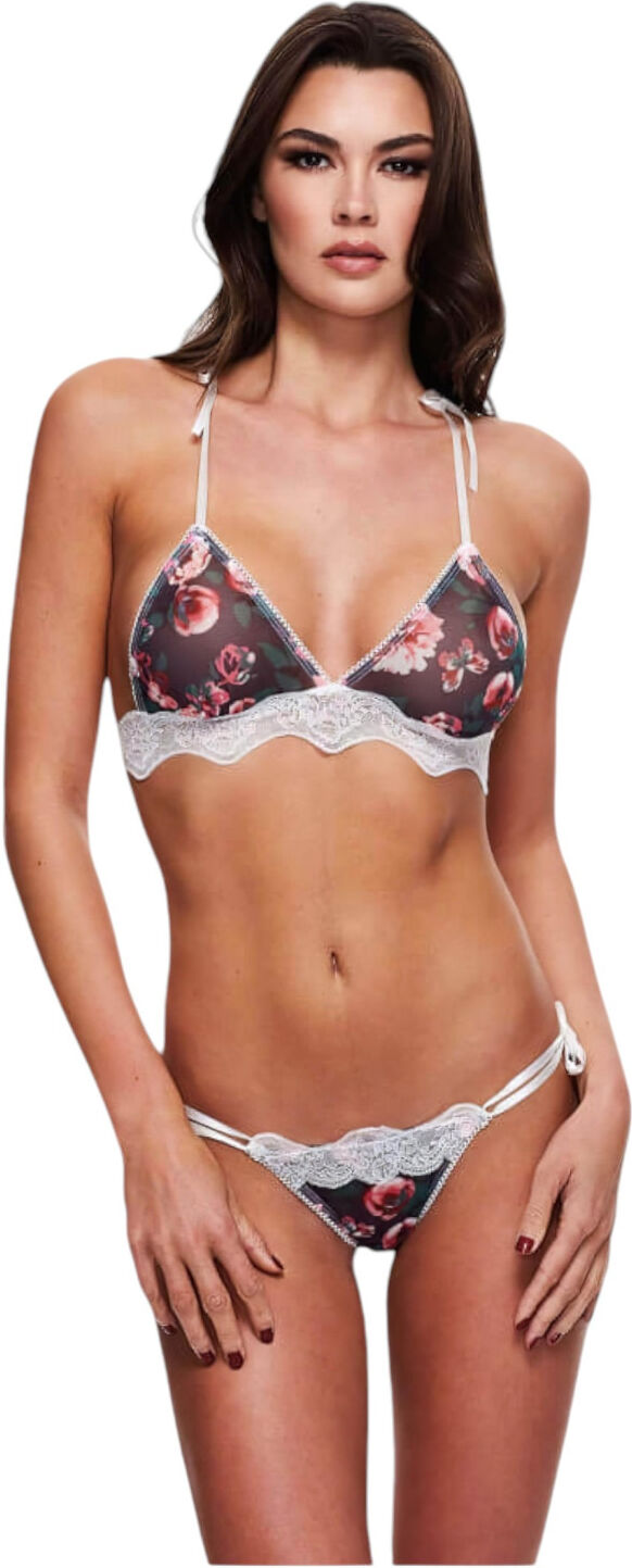 Baci - floral lace bra set - M/L