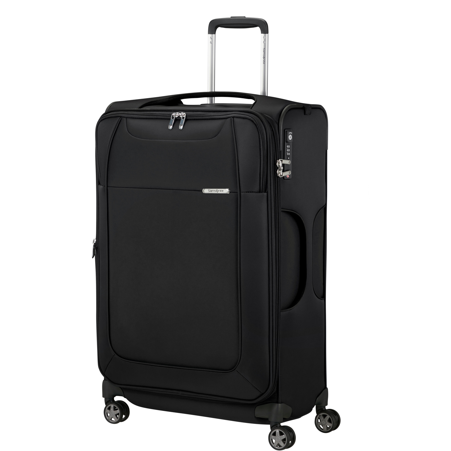 Samsonite D'Lite Spinner 71 cm EXP mit TSA-Zahlenschloss black