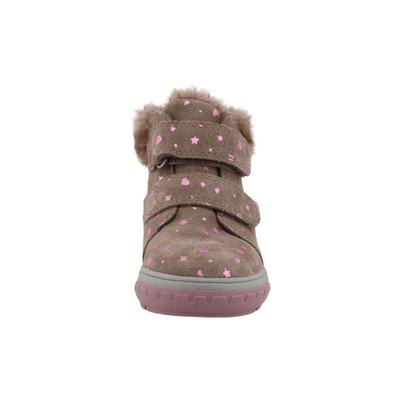 Sneaker LURCHI "Lurchi Jolanda-TEX", Mädchen, Gr. 23, braun (taupe), Leder, Schuhe Sneaker