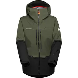Mammut, Herren, Skijacke, Haldigrat HS Hooded Jacket (M), Schwarz, Grün