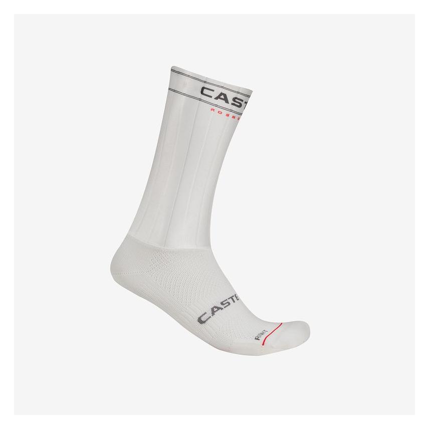 Castelli Fast Feet 4 Sock (35 - 39) (4526030-X_Hvid)