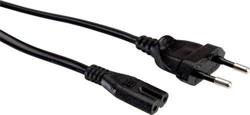 Value 19.99.2092 Strom Netzkabel Schwarz 3.00 m