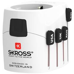 Skross 1.103180 Reiseadapter Pro World