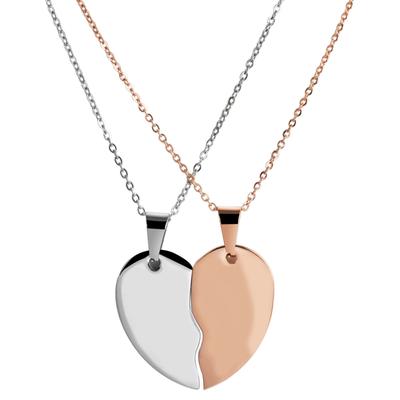 Kettenanhänger ADELIA´S "Anhänger – Herz Gravuranhänger aus Edelstahl", rosa (weiß), Schmuckanhänger, Damen, Edelstahl, Kettenanhänger, Ein Geschenk, das Freude macht