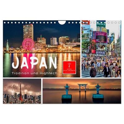 Japan - Tradition und Hightech (Wandkalender 2027 DIN A4 quer), CALVENDO Monatskalender