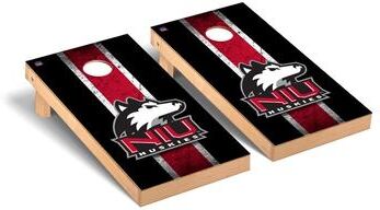 Skip's Garage Northern Illinois NIU Huskies Vintage Cornhole Board Set