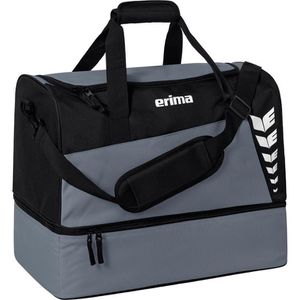 Erima Sporttasche Six Wings M, grau, mit Bodenfach 50 cm, 60 Liter