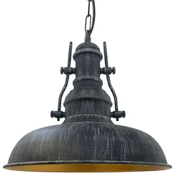 Bamyum Nota Pendelleuchte, E27 Fassung, 31 cm Hängelampe, Brush Lampe
