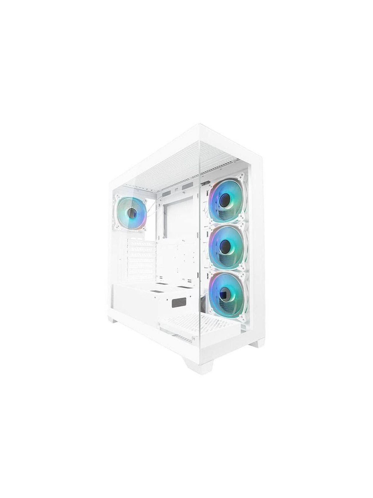 LC Power 715W - midi-tower - ATX - Gehäuse - Tower - Weiß