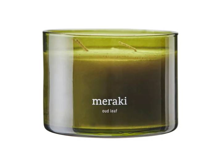 Meraki Bougie parfumée Meraki, 60 heures Feuille d Oud'