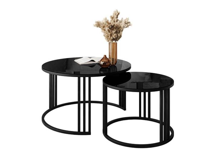 COUCHTISCH 2 in 1 LORI GLASS