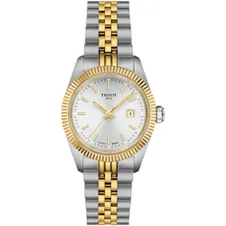 Tissot Ballade Quarz 30 mm Bicolor Gelbgold Damenuhr T156.010.22.031.00