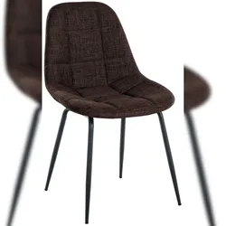 CLP Stuhl Tom Stoff braun