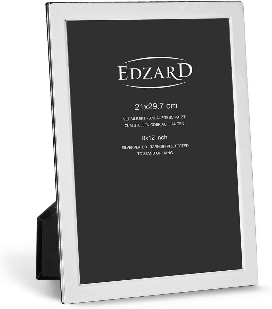 Zilveren fotolijst voor A4-formaat