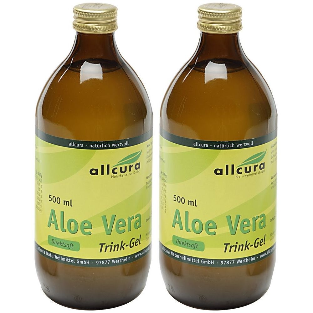 Aloe Vera Trink-Gel 2x 2x500 ml Lösung