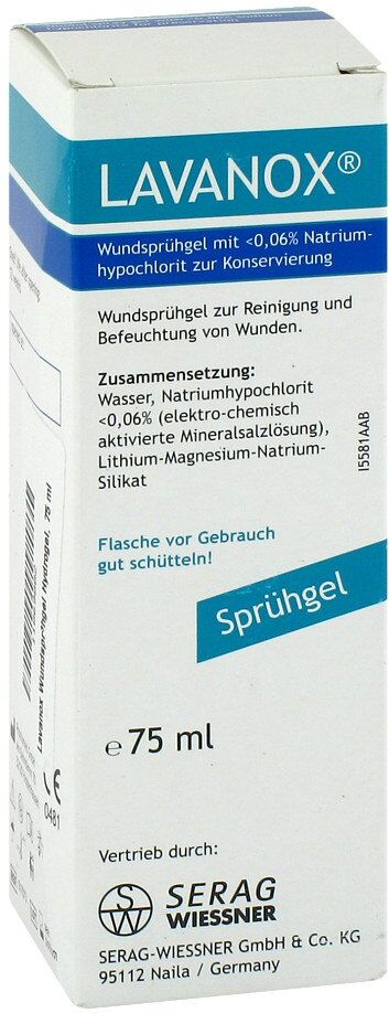 Lavanox Wundsprühgel Hydrogel 75ml