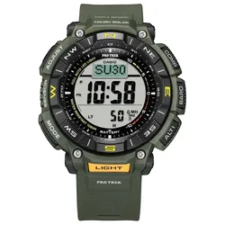 Casio PRG-340-3ER Pro Trek Outdoor Herrenuhr Grün/Schwarz