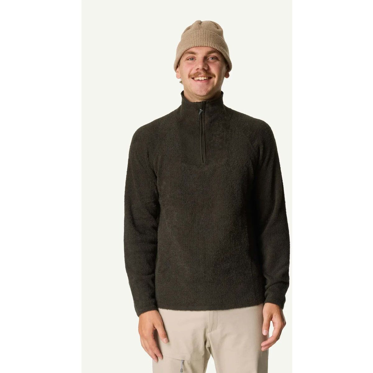 Houdini M's Lykan Half Zip green illusion (H29) L 830065-H29-L