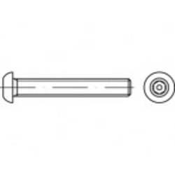 TOOLCRAFT TO-5380074 Sicherheitsschrauben M12 25 mm Innensechskant mit Stift 88113 Edelstahl A2 500 St.