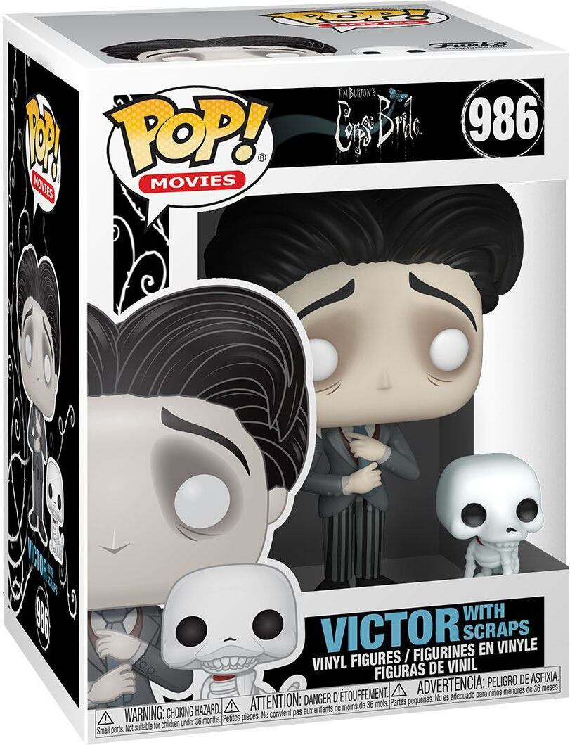 Funko Pop! Vinyl figuur Corpse Bride - Victor met restjes