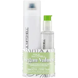 450ml Paul Mitchell Save On Vegan Value Smooth + Stay Duo (Serum 150ml + Spray 300ml)
