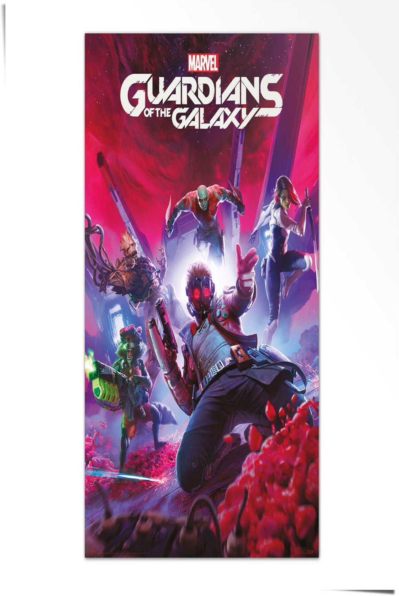 Reinders! Poster REINDERS "Guardians of the Galaxy", lila (farbe bild(er): lila), B:61cm H:91,5cm T:0,1cm, Papier, Bilder, Poster farbe bild(er): lila B/H/T: 61cm x 91,5cm x 0,1cm