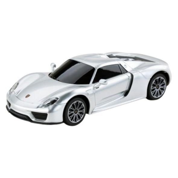 Rastar Porsche 918 Spyder RC 1:24 srebrne (53134182)