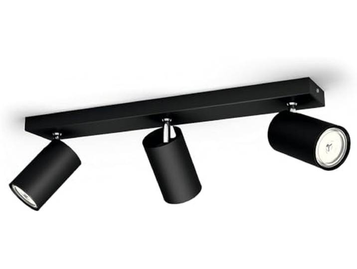 Philips myLiving Kosipo LED Deckenspot, 3-flammig, Schwarz