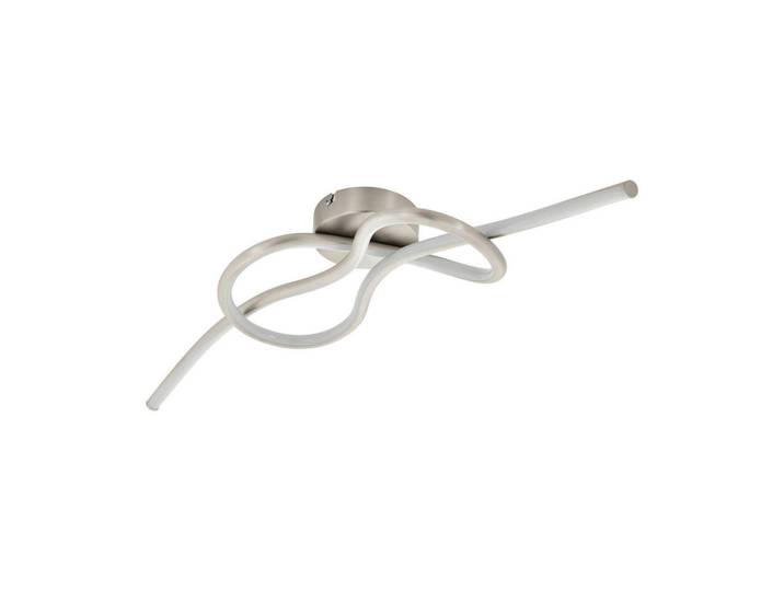 Eglo Deckenleuchte, Weiss, Nickelfarben, Metall, Kunststoff, organisch, F, 16x16x70 cm, Lampen & Leuchten, Innenbeleuchtung, Deckenlampe, Deckenlampen