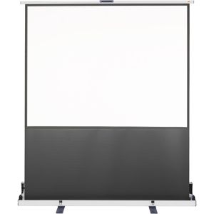 Nobo Beamer-Leinwand 1901956, 78 Zoll, 159 x 120 cm, Format 4:3, Bodenleinwand