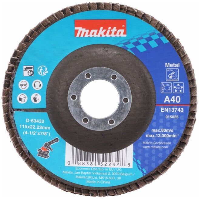 Disque à lamelles Makita 115 A (D-63432)