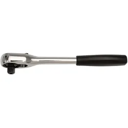 MGA, Ratsche, SATA ST13972ST 1/2 Zoll Antrieb 60 Zähne Schnellspanner Ratsche mit Tropfenkopf und Körper aus Chrom (1/2")