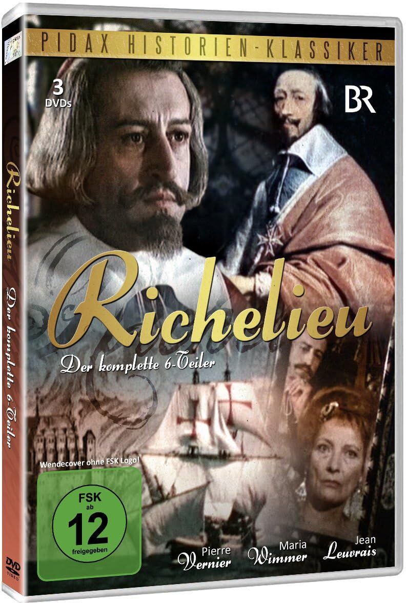 Richelieu - die komplette Serie (Pidax Historien-Klassiker) [3 DVDs] - Preis vom 01.10.2026 17:08:56 h