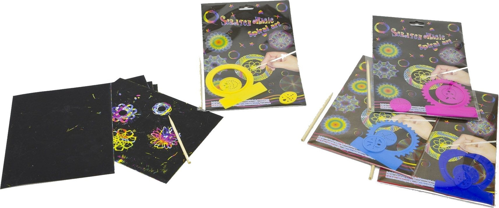 TOM Magic Color Scratch set van 7 stuks