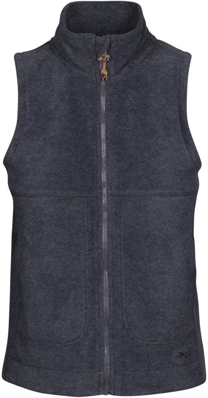 Trespass Talkative- Female Fleece Gilet At200 Dark Grey Marl M