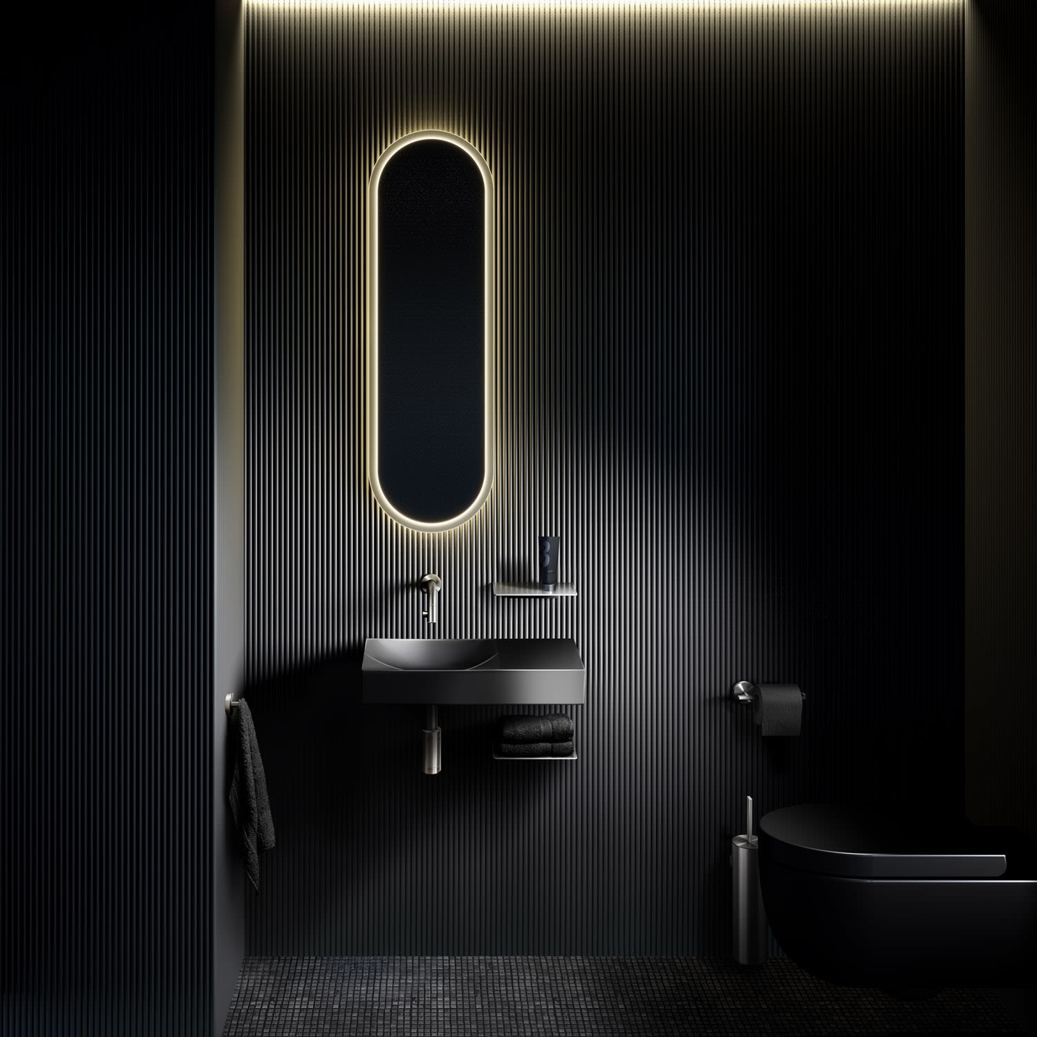 Clou Flat WC-Bürstengarnitur