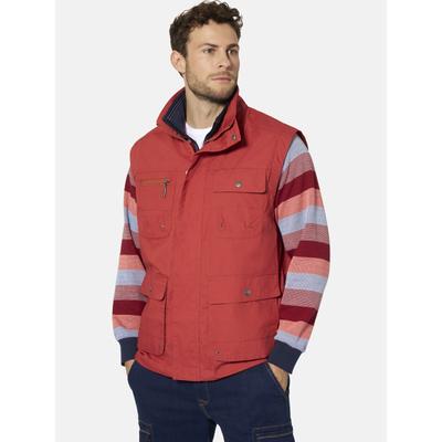 Funktionsweste BABISTA "Outdoorweste BELLARIVO", Herren, Gr. 58, rot, Obermaterial: 70% Baumwolle CO. 30% Polyamid ECONYL PA ECONYL., Westen Funktionsweste