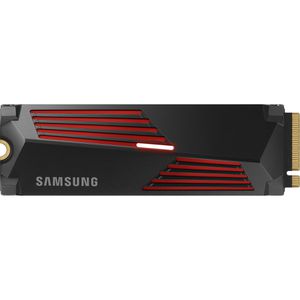 Samsung Festplatte 990 Pro Heatsink MZ-V9P2T0CW, M.2 2280, intern, M.2 / NVMe PCIe 4.0, 2TB SSD