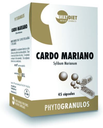 Waydiet Milk Thistle Phytogranules 45 Capsules