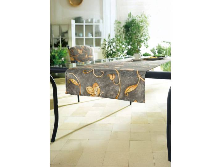 Dicht gewebte Tischwäsche Made in Germany, Valetta, Tischläufer, L160xB50 cm