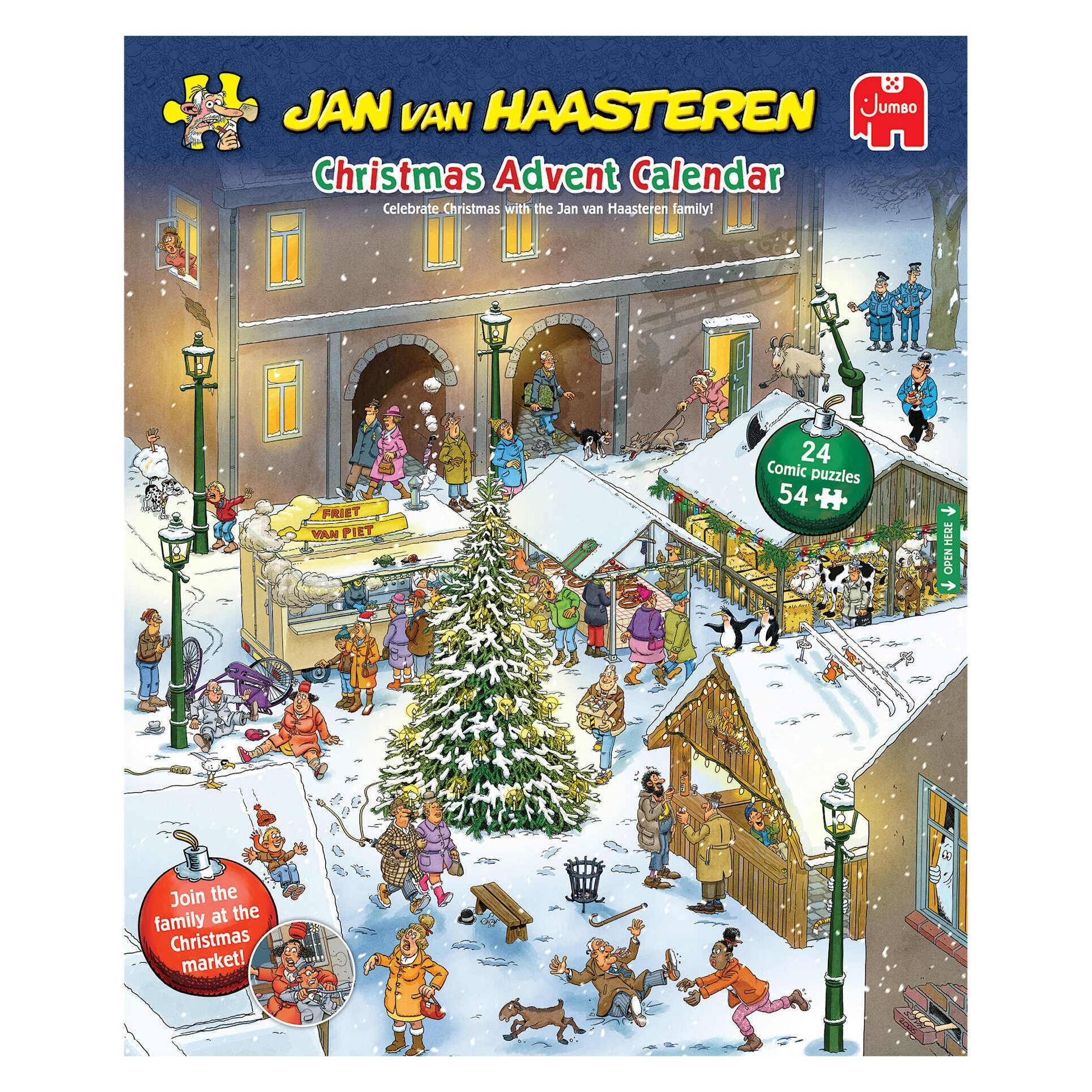 Jumbo Jan van Haasteren Christmas Advent Calendar Puzzle 2026 (24 Türchen) (1110100882)