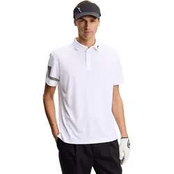 J. LINDEBERG Polo Heath, weiss