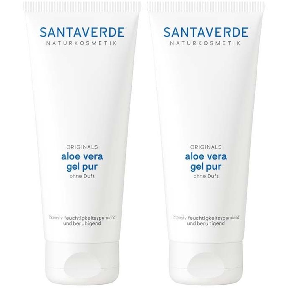 Aloe Vera GEL pur ohne Duft 2x 2x100 ml Gel