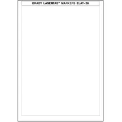 Brady, Etiketten, LaserTab Polyesteretiketten, A4-Bögen