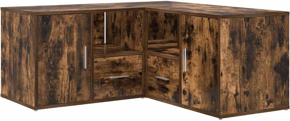 Brambly Cottage TV Stand for TVs up to 70" Smoked Oak 70"