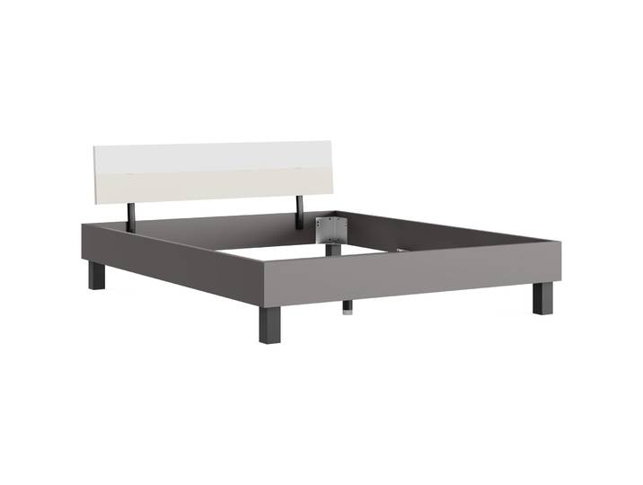 Bett Setup Holzwerkstoff Schiefer 160 x 200 cm - Möbel Konfigurator: Traummöbel individuell zusammenstellen - Bett
