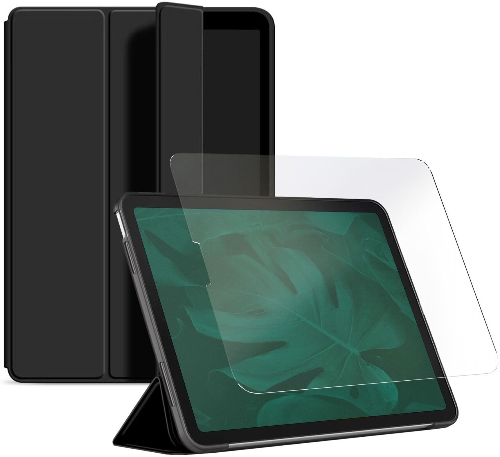 iPad Silikonhülle mit Apple Pencil Halter & Displayschutzfolie   iPad 11.0"   Schwarz - Refurbished