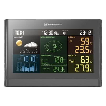 Bresser Wetterstation mit Aussensensor (7002550QT5000)