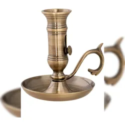 Wiedemann Kerzen Schiebeleuchter antik H 11 cm